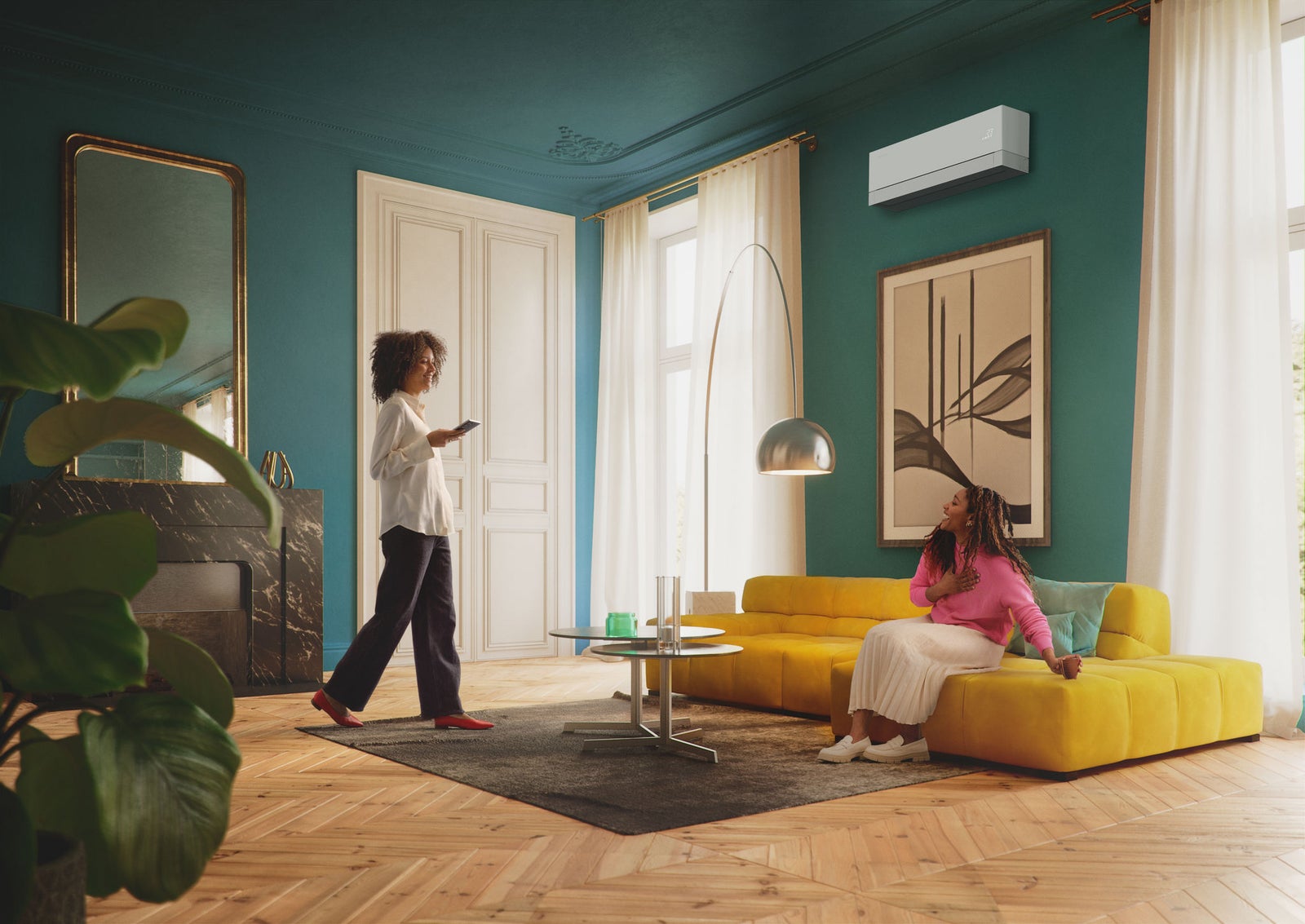 RAC Visual  2025 WindFree Premiere EW   living room (teal)