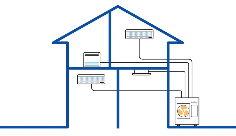 schematic multi split