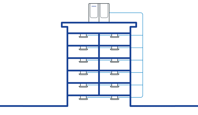 Samsung Schematics VRF Chiller LowBuilding