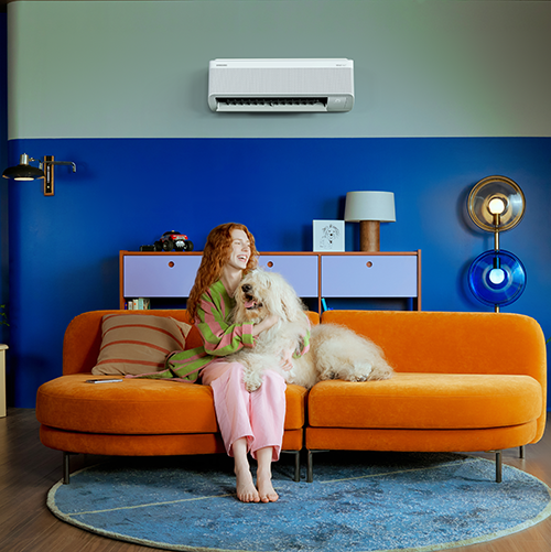 2025 Samsung Bespoke AI WindFreeÔäó KV Lifestyle Cut Comfort Drying Horizontal 500